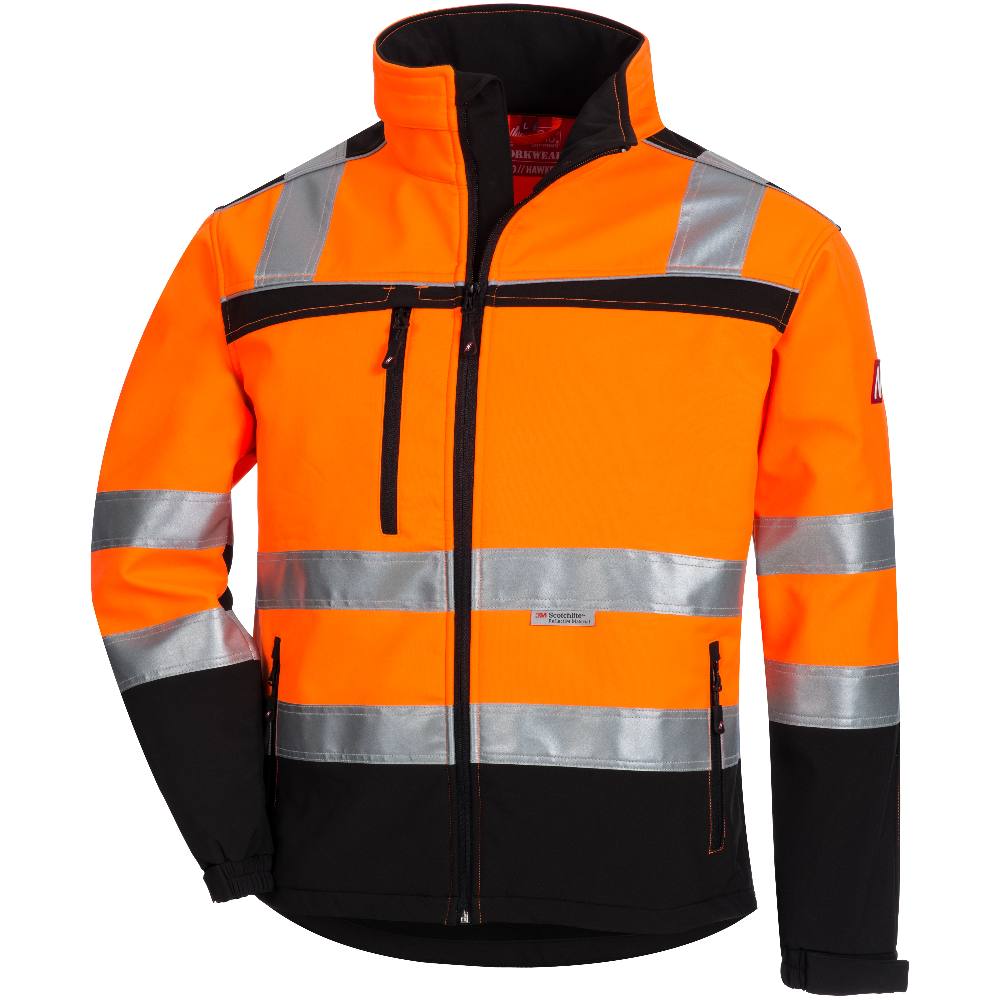 KORNTEX KX800 Hochsichtbare Warnschutz Jacke Arbeitsjacke Sicherheitsjacke Beruf 